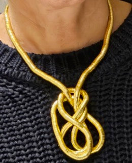 Bendy Necklace (Gold)