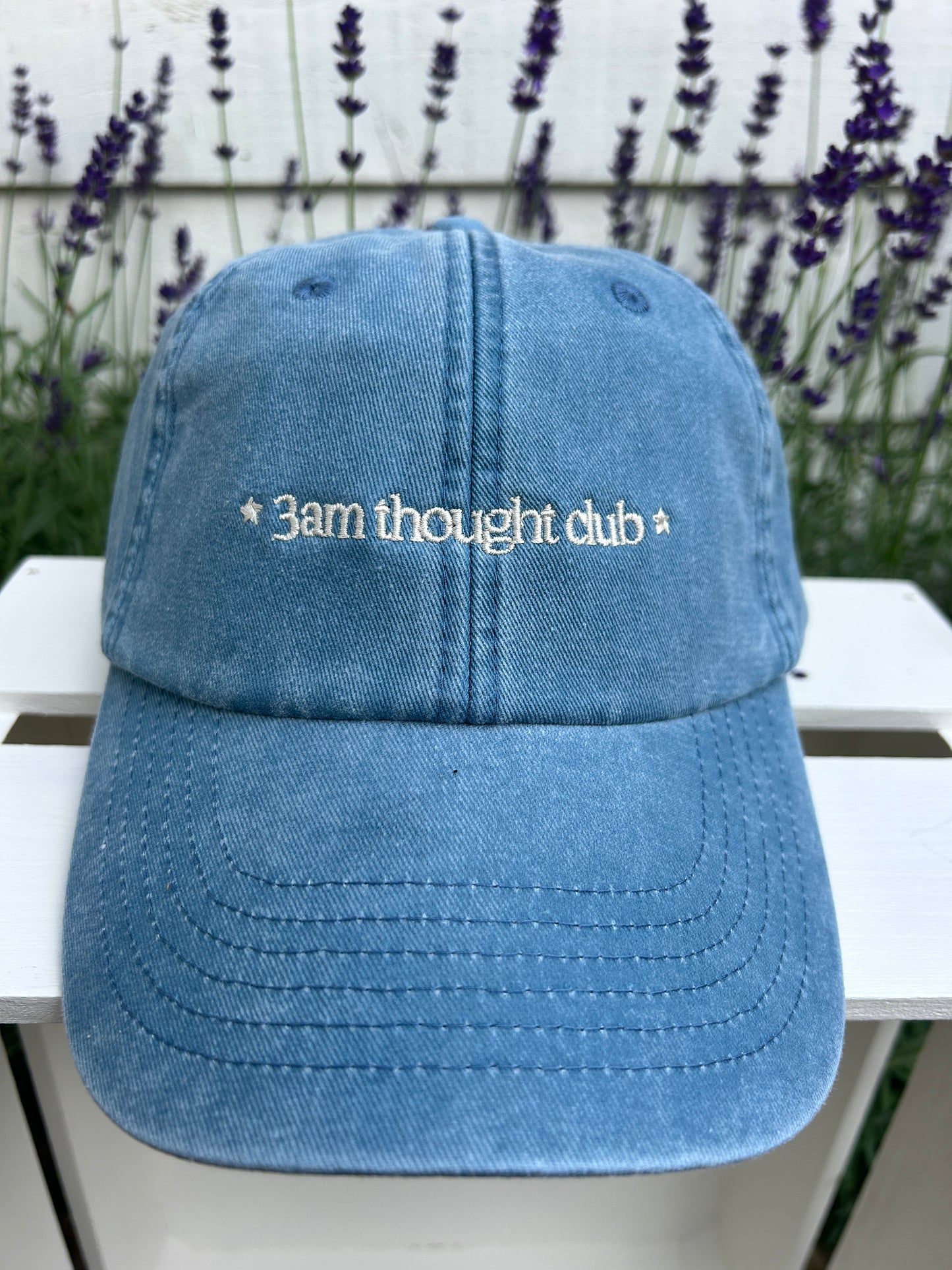 Vintage Coloured Cap '3am thought club'