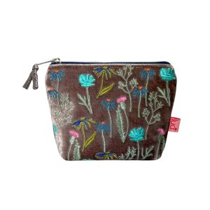 Lua Meadow Velvet Coin Purse