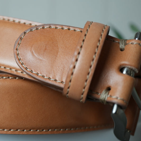 Tan Leather Belt 35mm