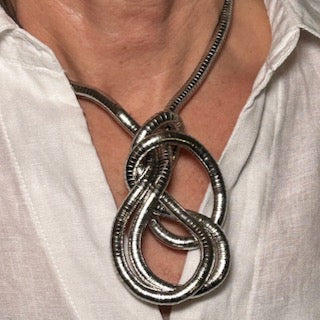Bendy Necklace (Silver)