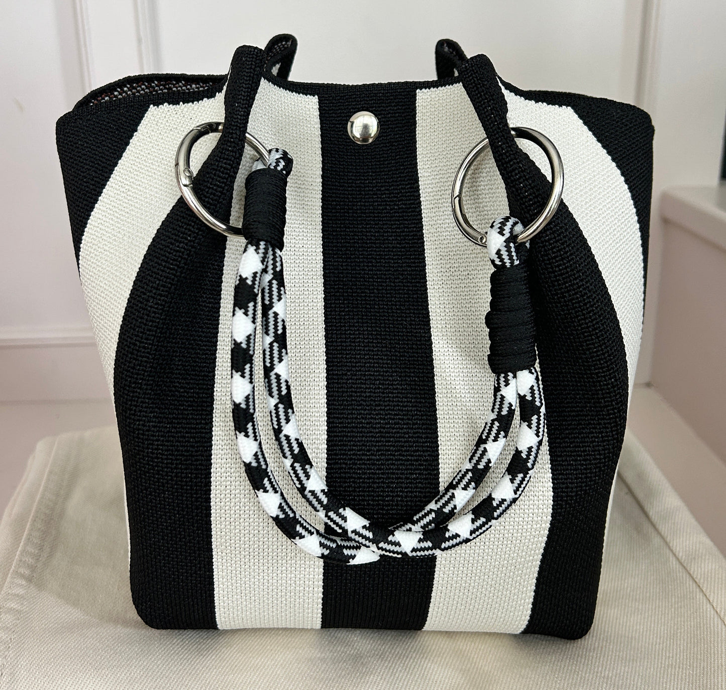 Knitted Bucket Bag
