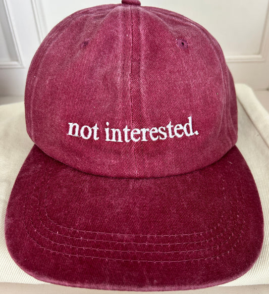 Vintage Coloured Cap