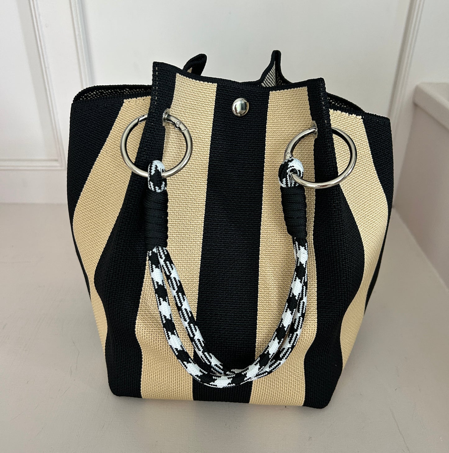 Knitted Bucket Bag