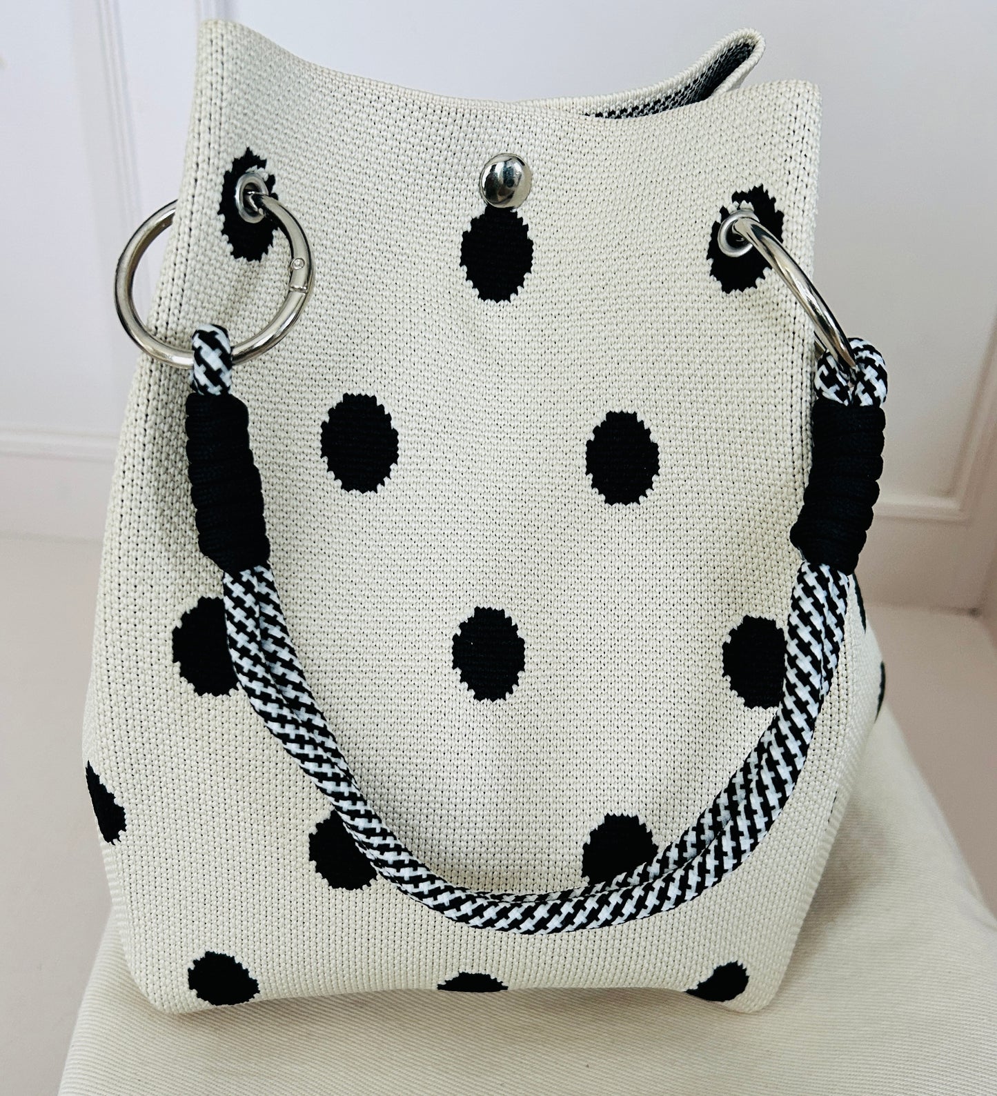 Knitted Bucket Bag