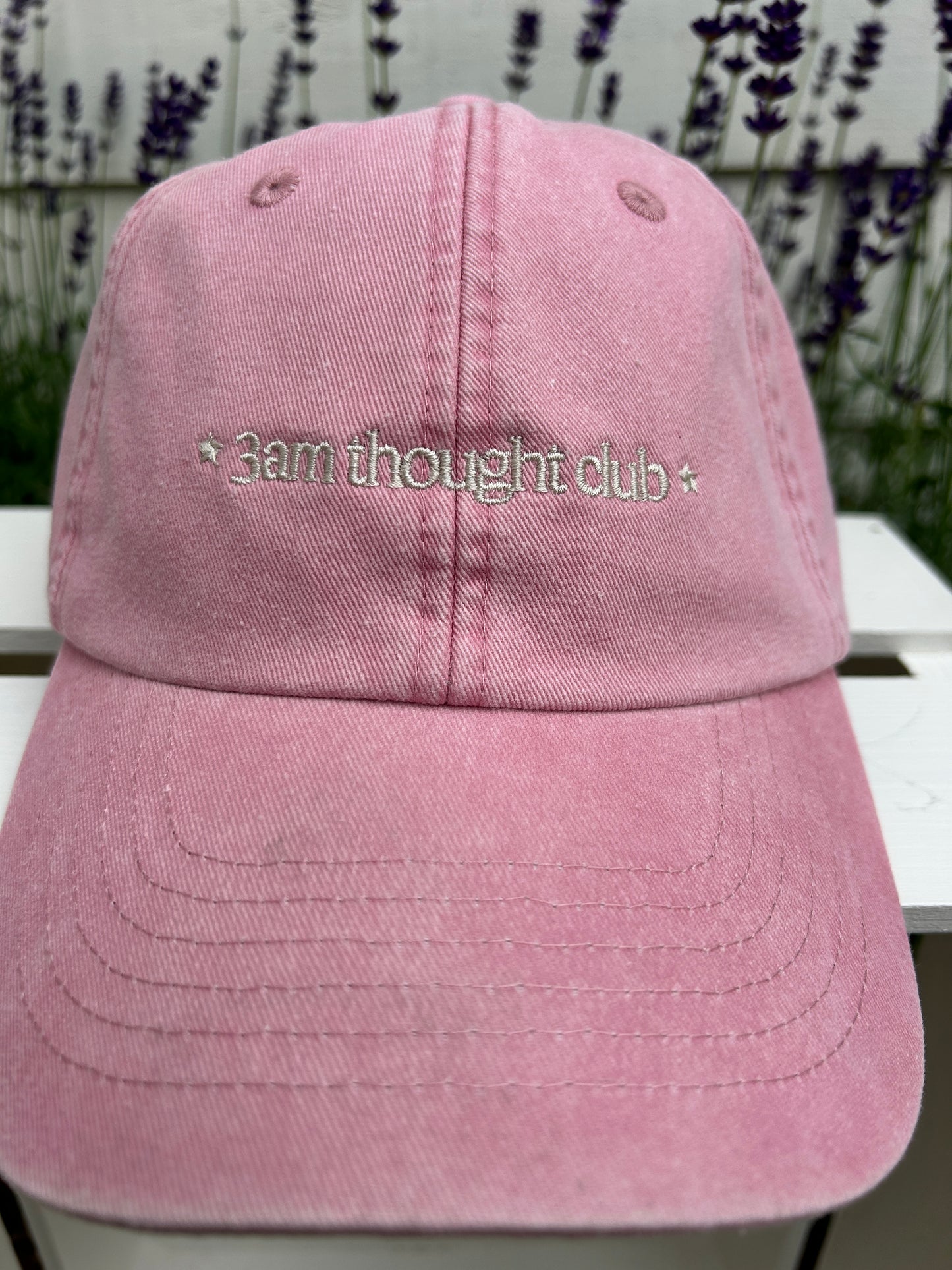 Vintage Coloured Cap '3am thought club'