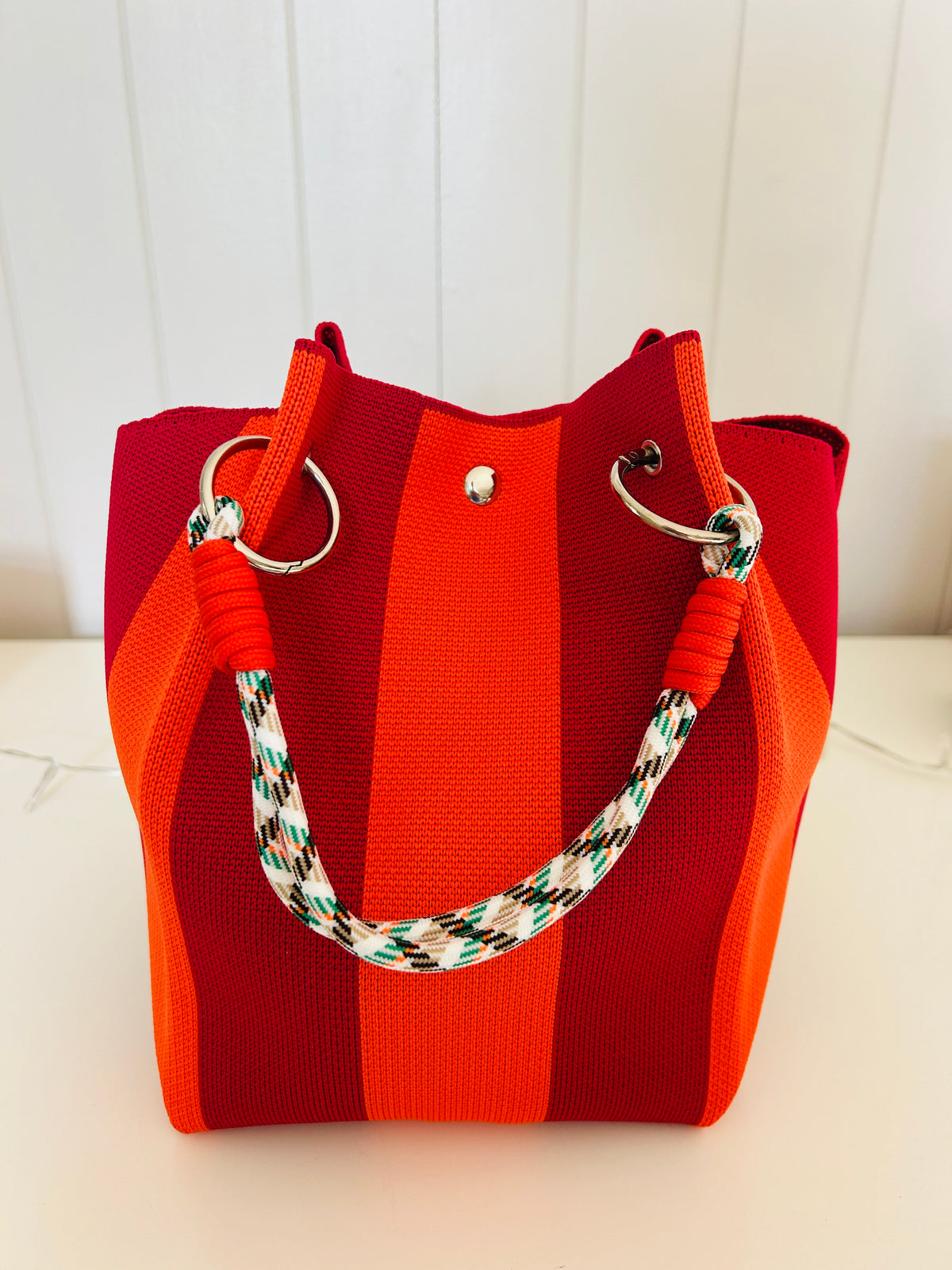 Knitted Bucket Bag