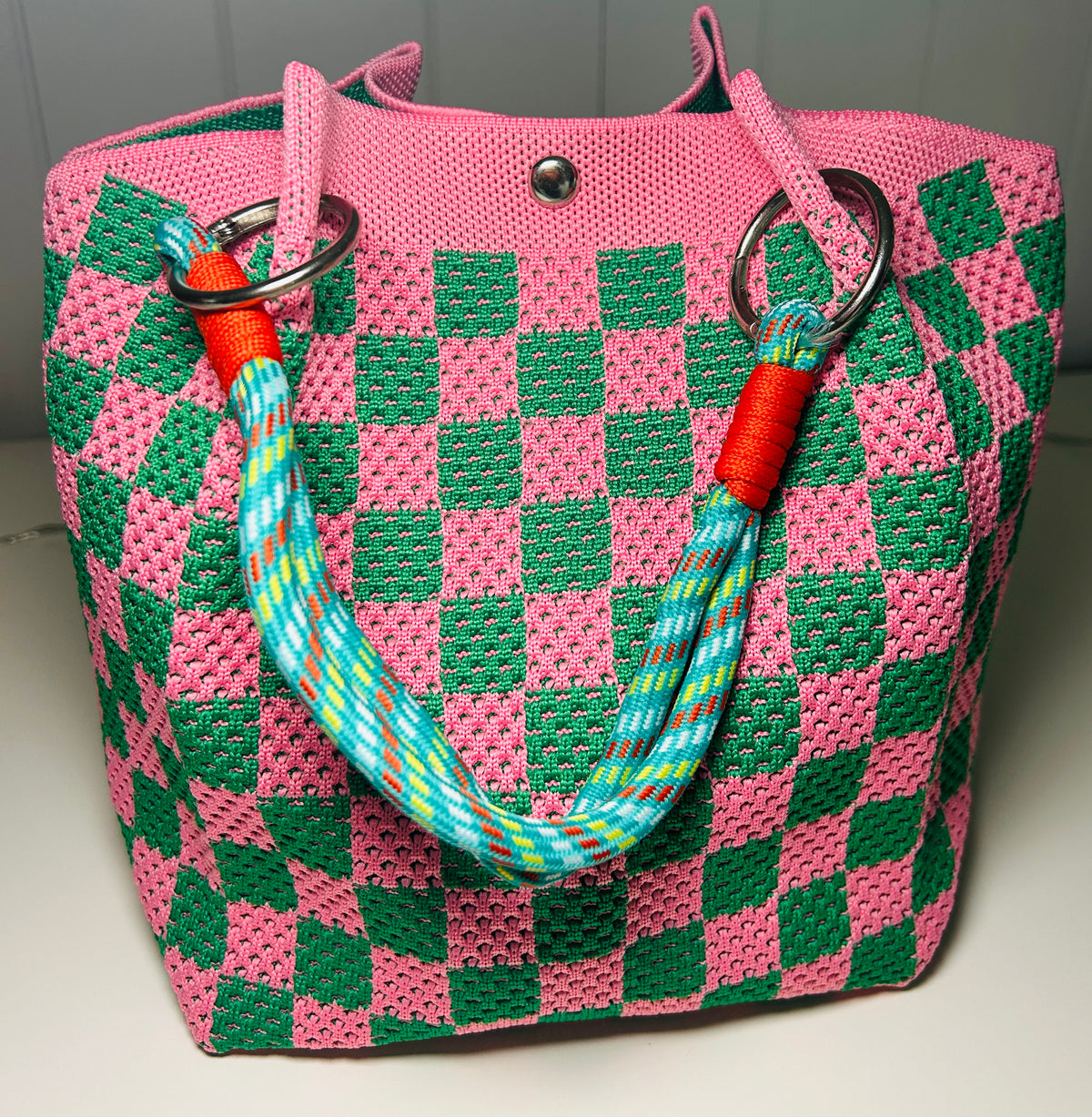 Knitted Bucket Bag
