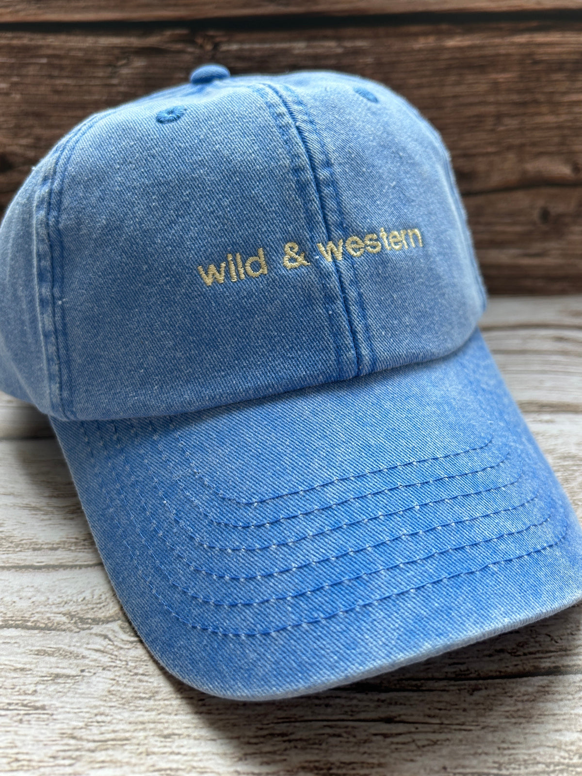 Wild & Western Cap - Cornflower