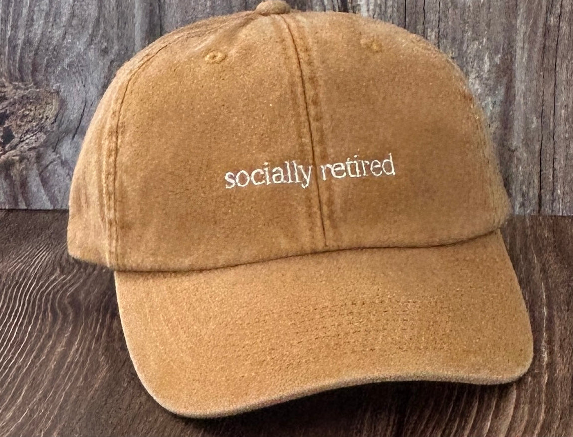 socially retired - Mustard