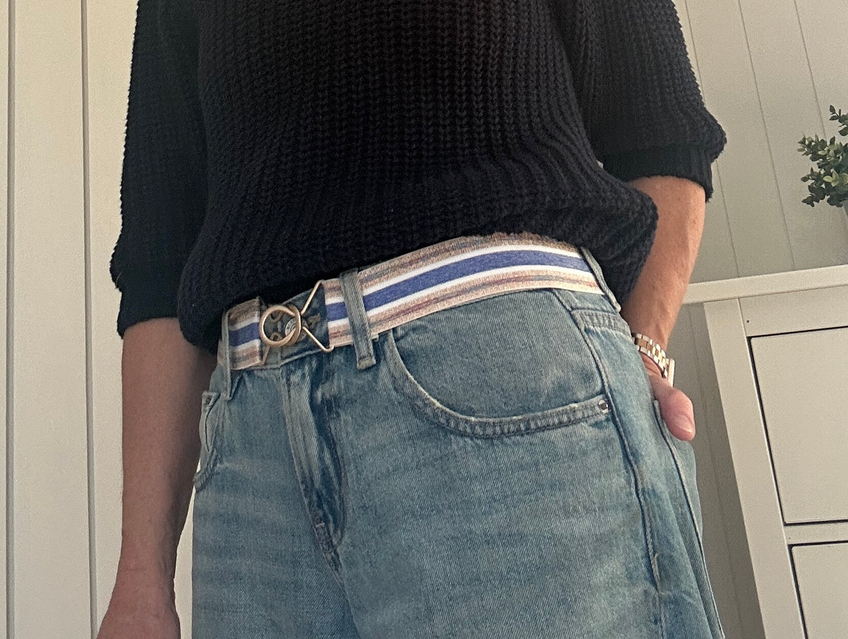 Blue Stretch Belt - Small