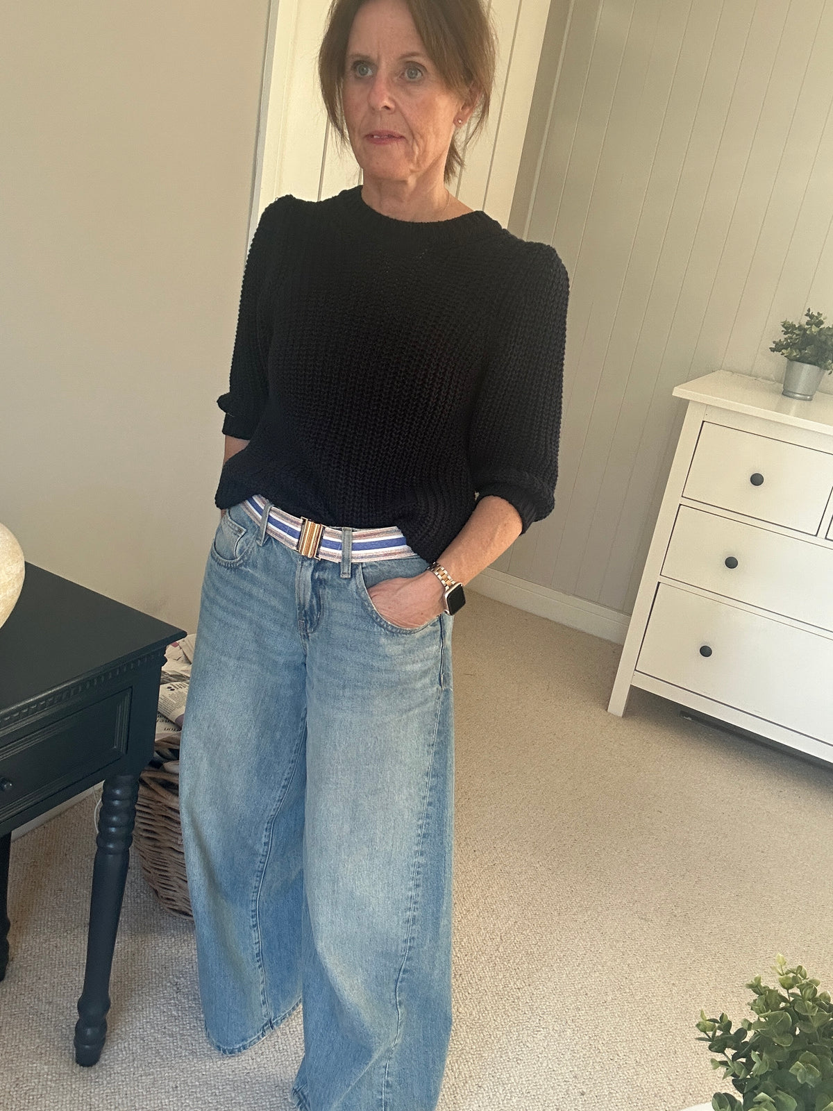 Blue Stretch Belt - Small