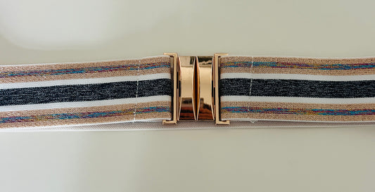 Grey Stretch Belt - Small