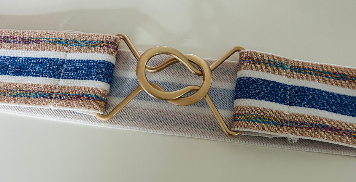 Blue Stretch Belt - Small