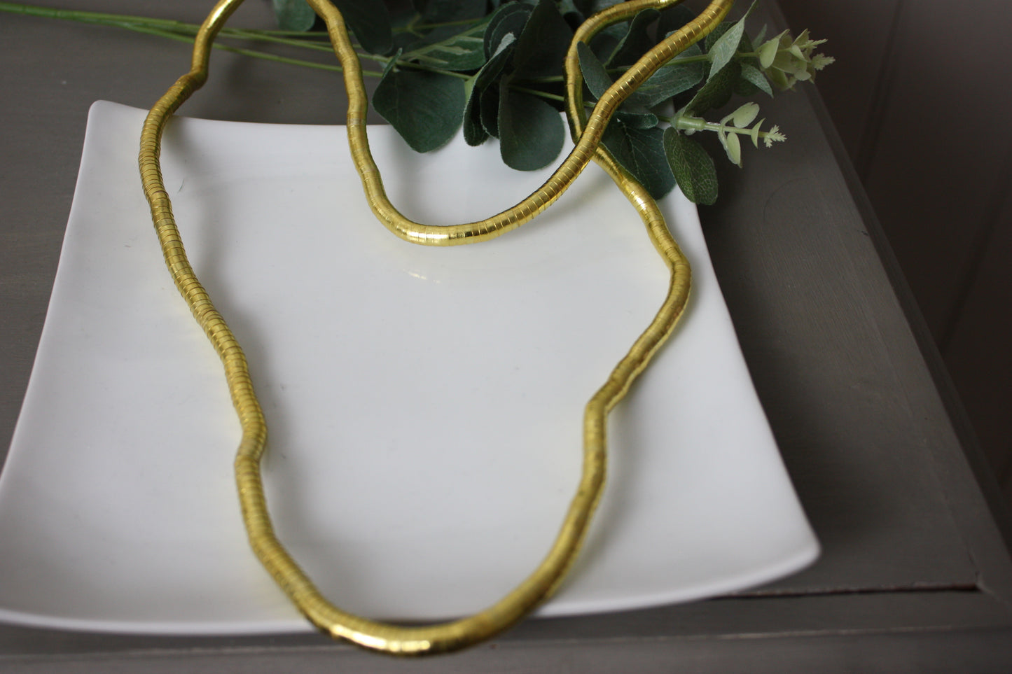 Bendy Necklace (Gold)