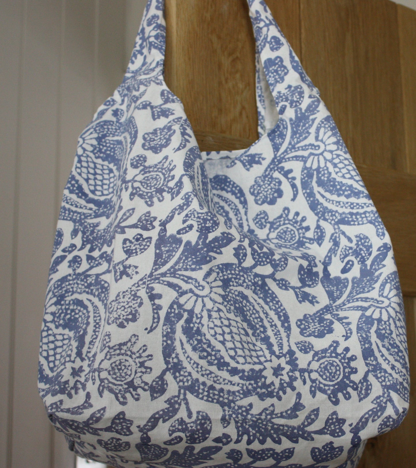 Indigo & Wills Block Print Shopper