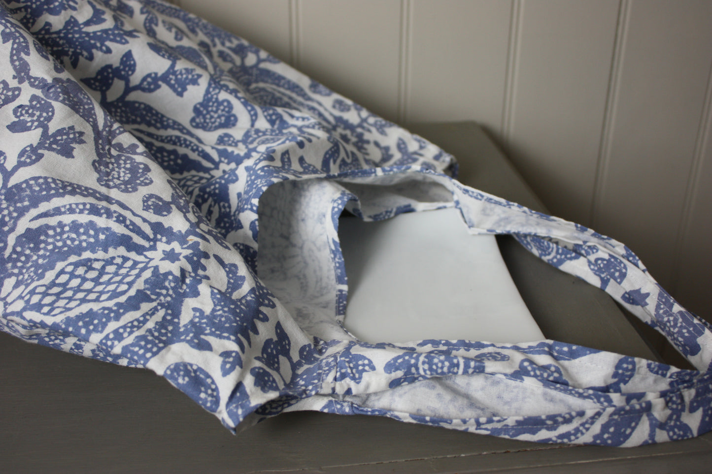 Indigo & Wills Block Print Shopper