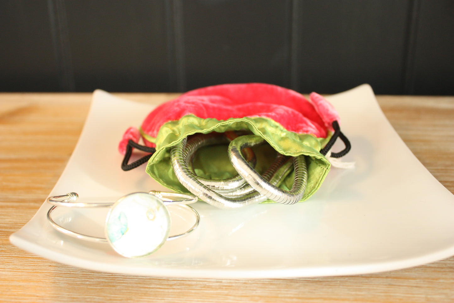 Lua Velvet Jewellery Pouch