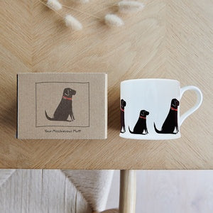 Sweet William Designs 'Black Labrador' Mug