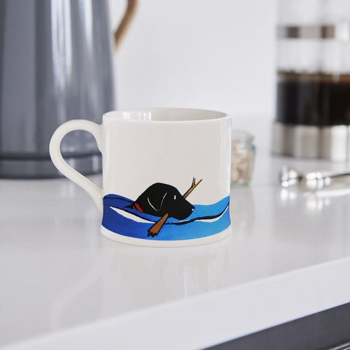 Sweet William Designs 'Swimminig Labrador' Mug