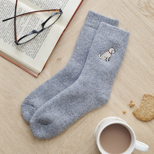Sweet William Designs 'Cockapoo (Apricot)' Dog Walking Socks