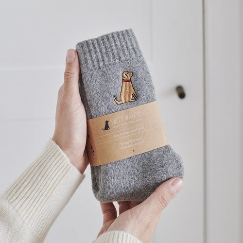 Sweet William Designs 'Red Fox Labrador' Dog Walking Socks