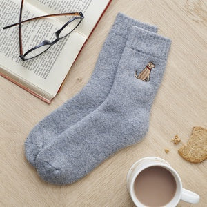 Sweet William Designs 'Red Fox Labrador' Dog Walking Socks