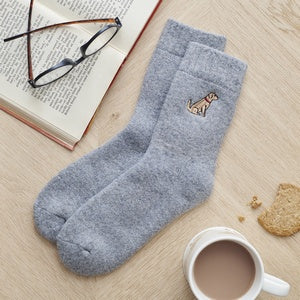 Sweet William Designs 'Golden Retriever' Dog Walking Socks