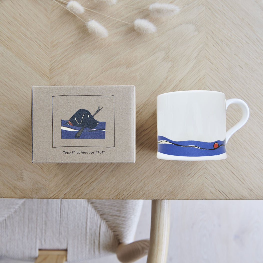 Sweet William Designs 'Swimminig Labrador' Mug